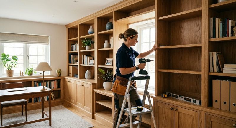Custom Shelving Installation in Woodbridge, VA