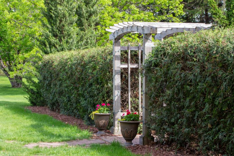 Arched Arbor Installation in Kansas City, KS