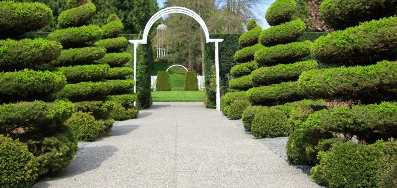 Arched Arbor Installation in Alpharetta, GA