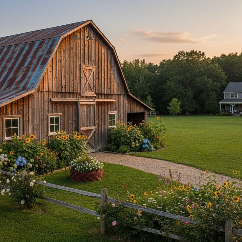 Barn Construction in Conroe, TX