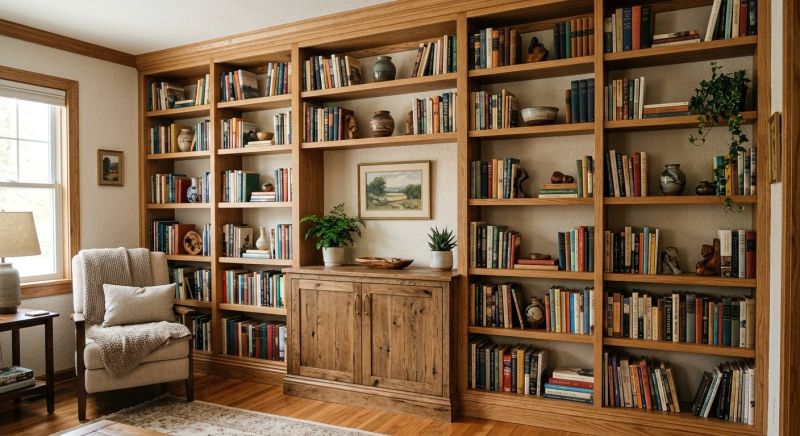 Bookshelves Installation in Winston Salem, NC