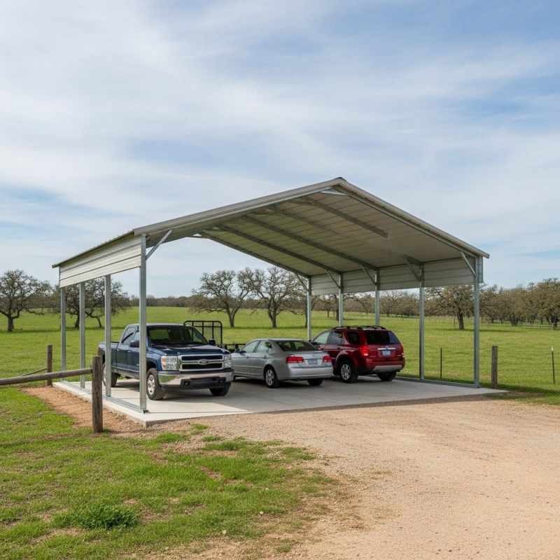 Steel Carport Installation