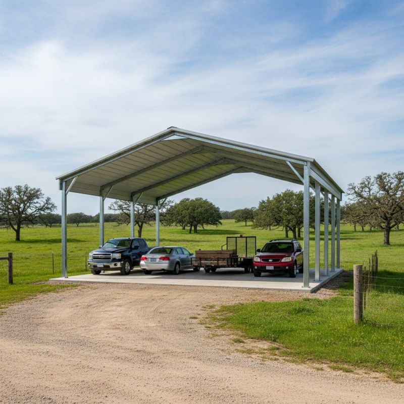 Steel Carport Installation