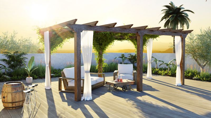 Covered Pergola Installation in Wilmington, NC
