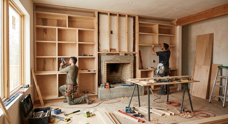 Fireplace Built Ins Installation in Alexandria, VA