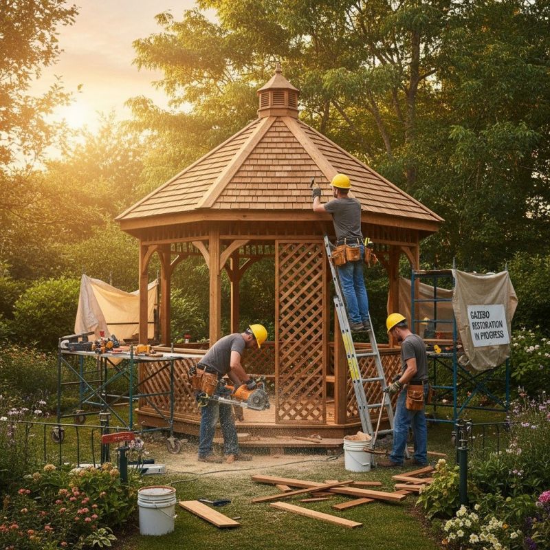 Gazebo Repair in Olathe, KS