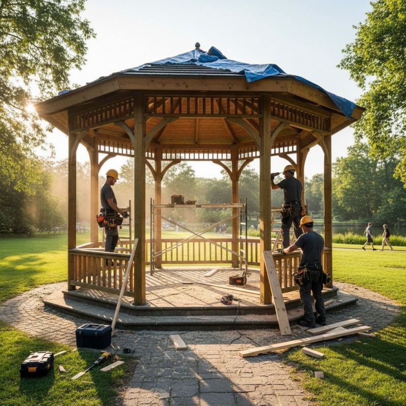 Gazebo Repair in Overland Park, KS