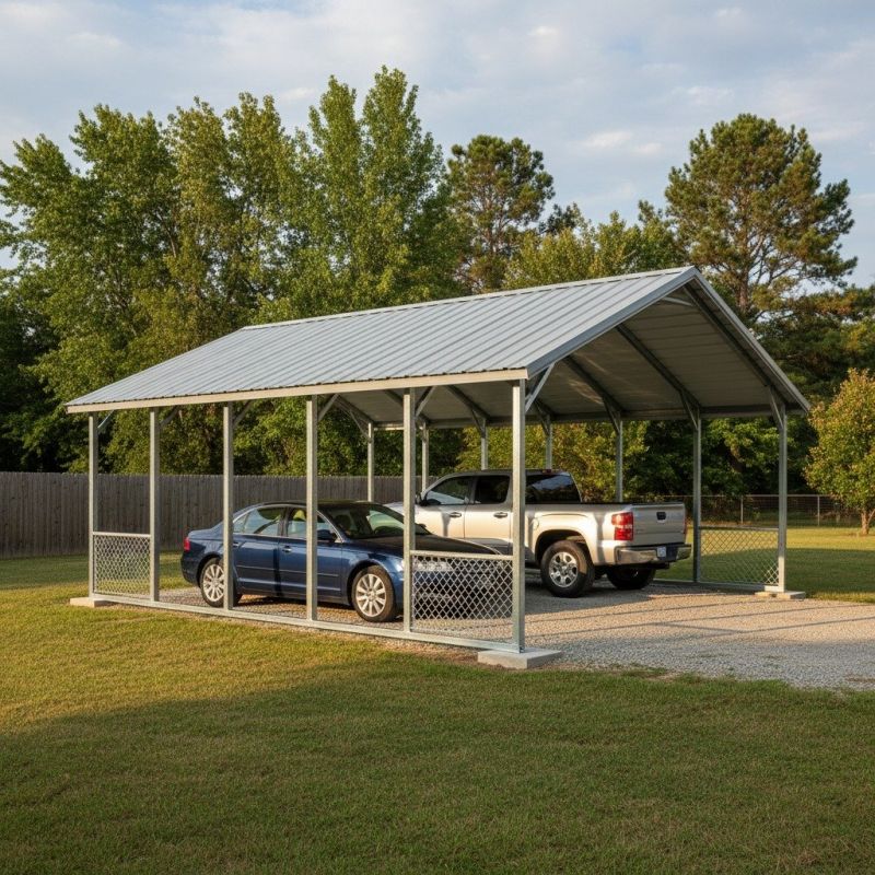 Steel Carport Installation