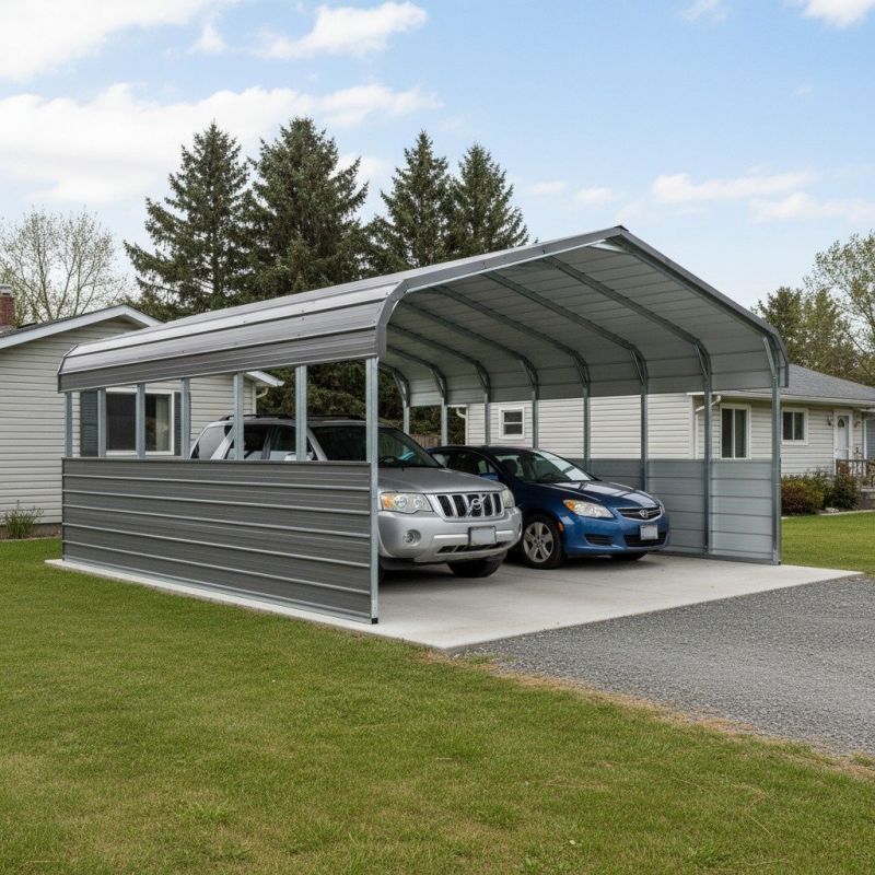Metal Carport Installation