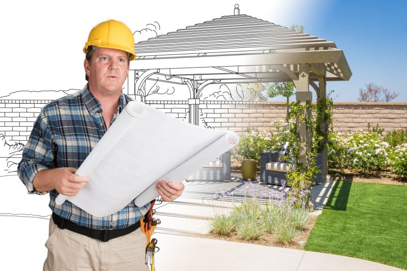 Wood Pergola Installation in Wilmington, NC