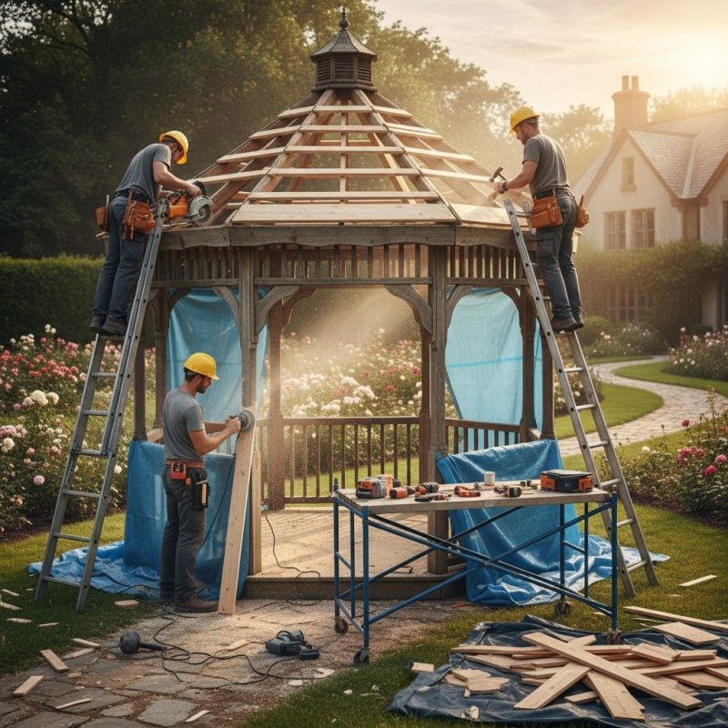 Wooden Structure Repair in Alpharetta, GA